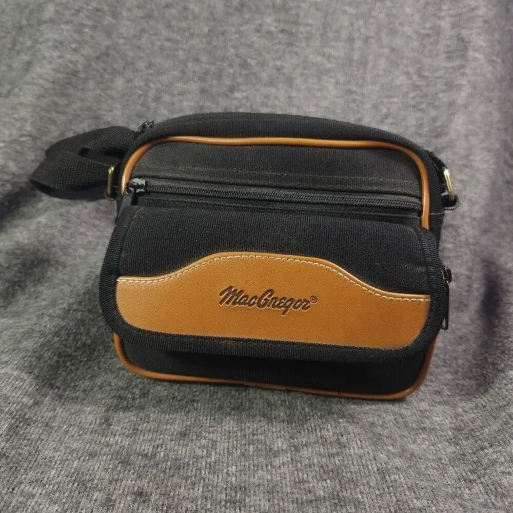 Vintage MacGregor Padded Camera Bag Case Carry Crossbody Adjustable